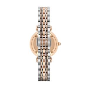 Emporio Armani Women’s Retro Two-Tone Stainless Steel Quartz Watch AR1926