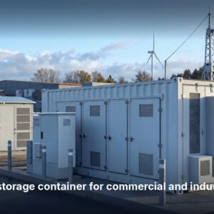 1 MWh C&I LFP Battery Storage Container – 500 kW, Liquid Cooling, 96% Round-Trip Efficiency
